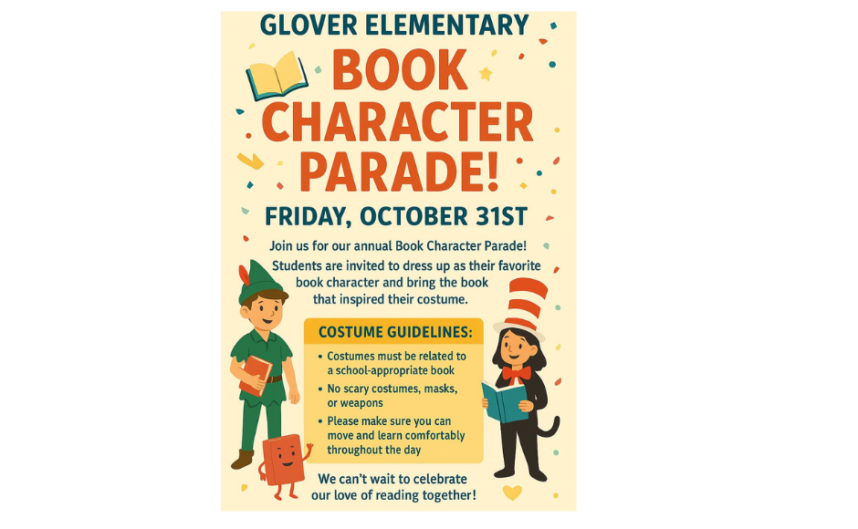  Book Character Flyer